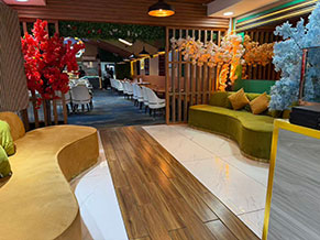 Raz Charcoal Grill interior 2