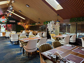Raz Charcoal Grill interior 3