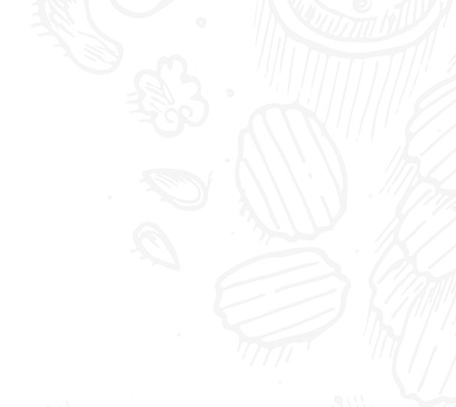 Drawn food background